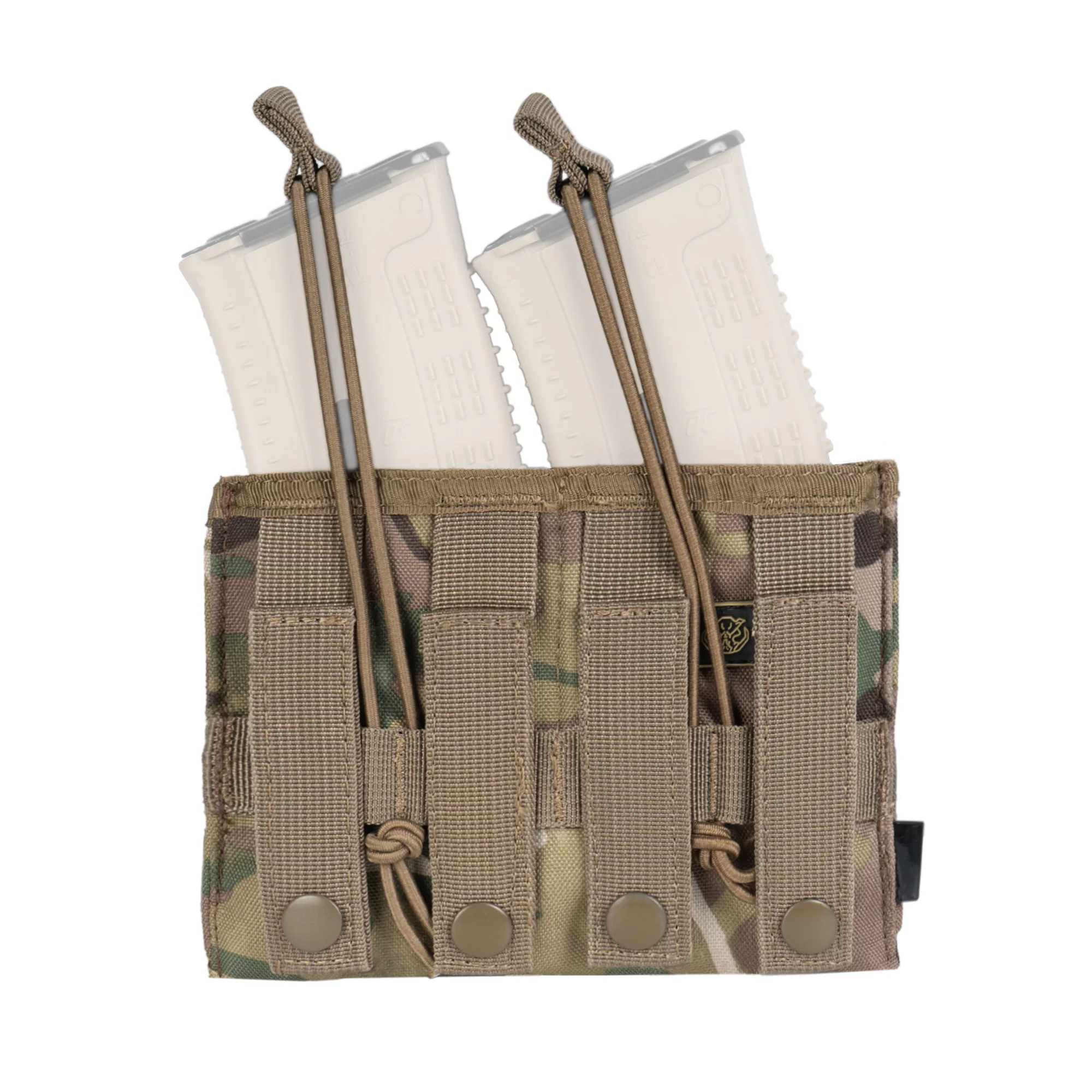 Подсумок открытый для двух магазинов АК/М16 MOLLE 