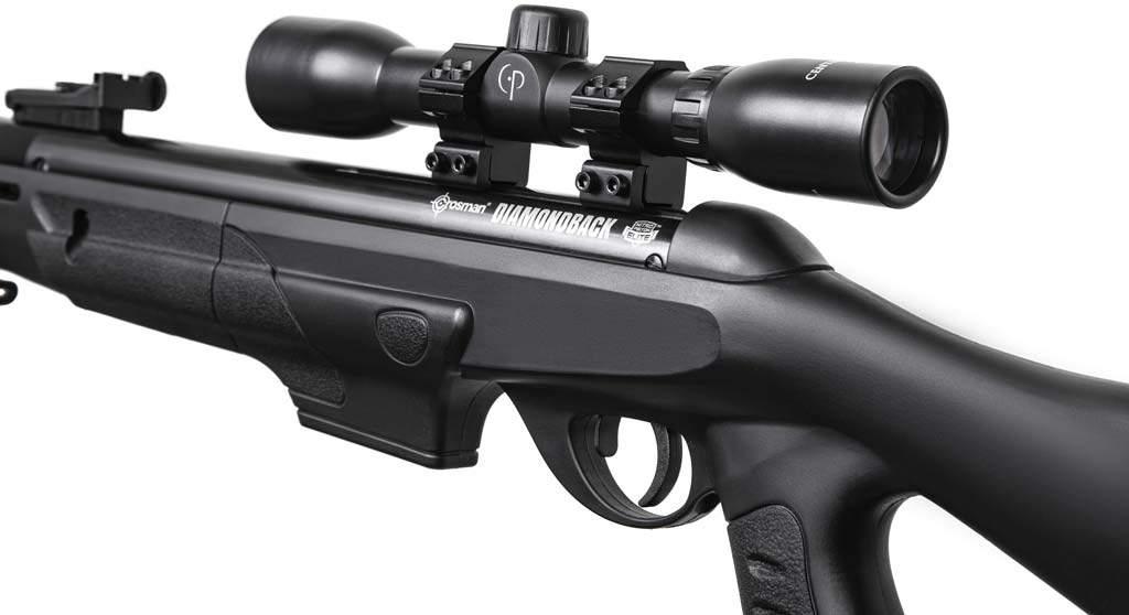 Пневматична гвинтівка CROSMAN DIAMONDBACK 4.5 мм + приціл 4х32, 350 м/с фото 3