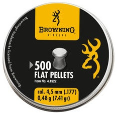 Кульки Umarex Browning Flat Pellets 0,48гр. кал.177, 500шт.