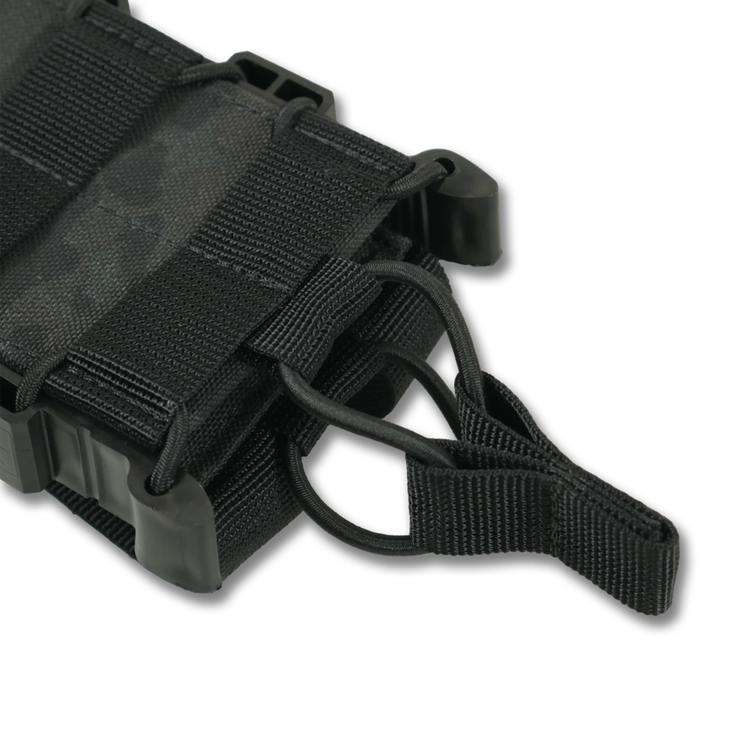Усиленный подсумок Kiborg GU Single Mag Pouch Черный мультикам фото 5