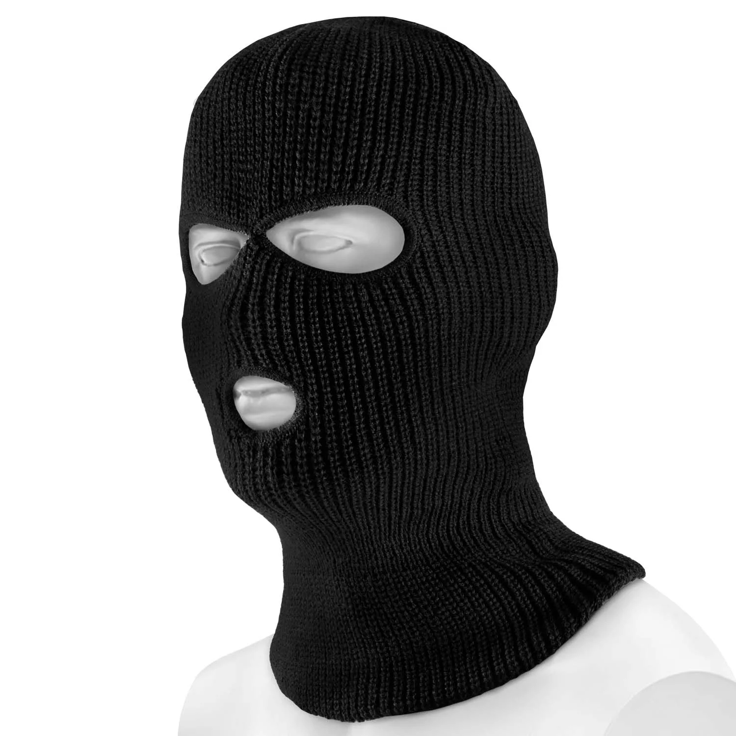 Балаклава трехдырочная (акрил) Black