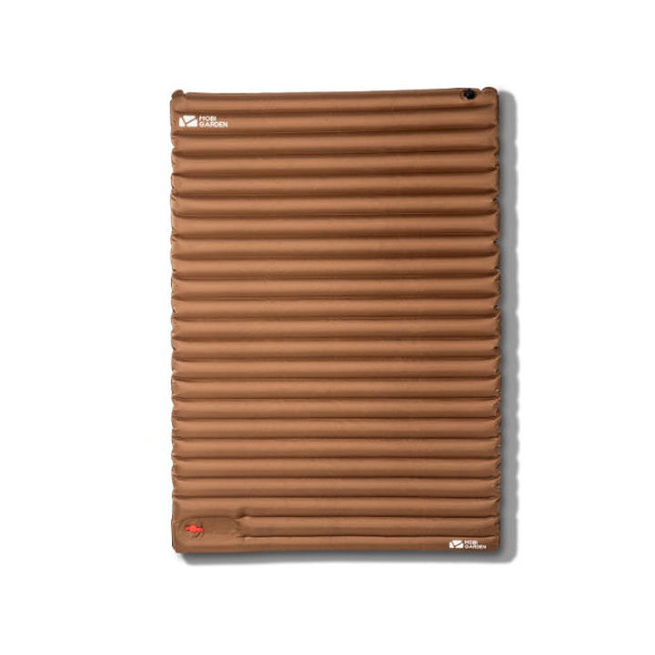 Килимок надувний двомісний Mobi Garden Taurus 90 мм NX20663005 brown