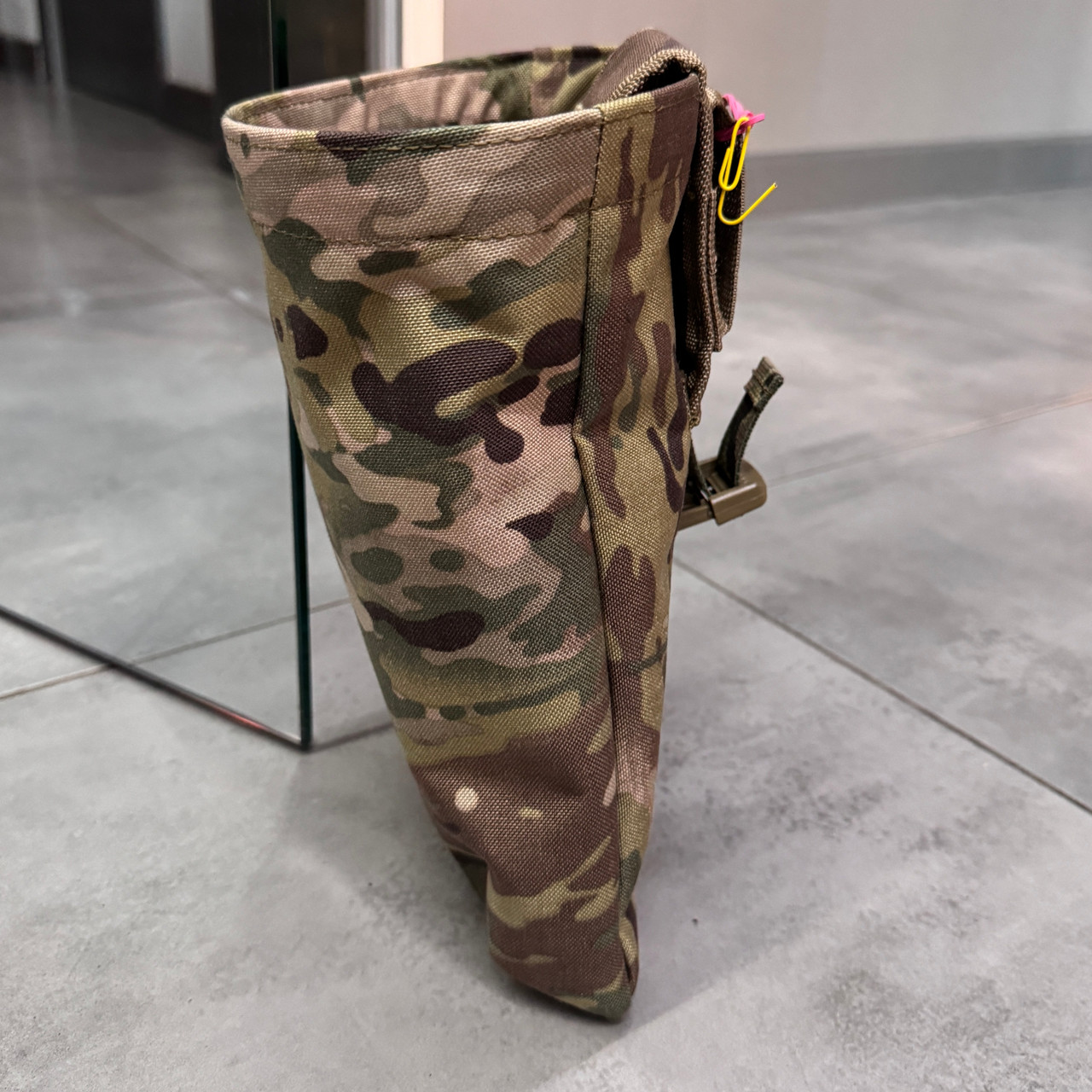 Сумка для быстрого сброса магазинов, Мультикам, WINTAC, на затяжке, Cordura 1000D, карман для пустых магазинов фото 3