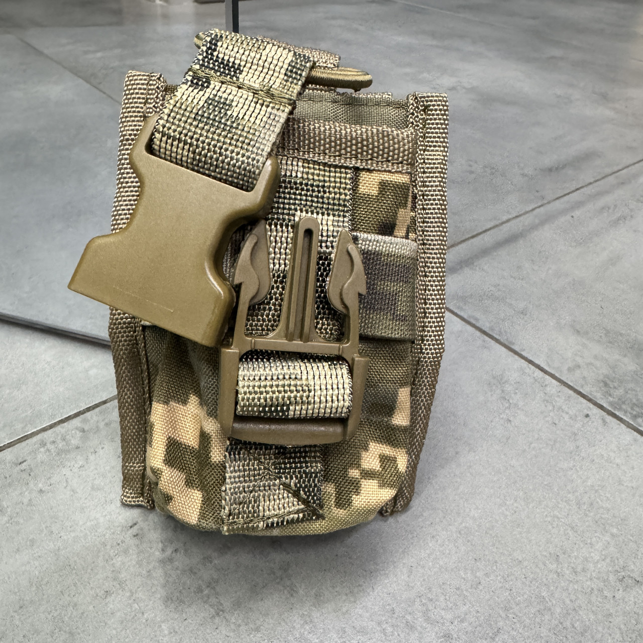 Подсумок под рацию на молли, Пиксель, Cordura 1000D, WINTAC, тактический чехол для рации на молли фото 4