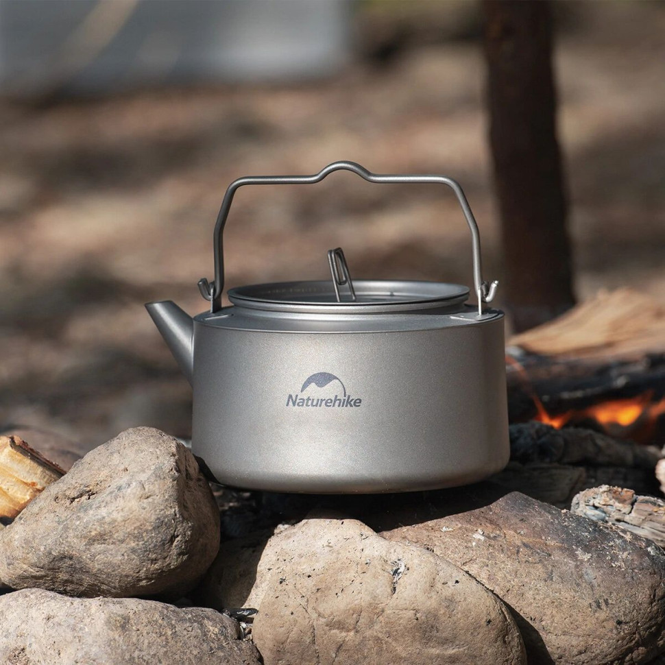 Чайник титановий Naturehike NH21CJ007 1 л фото 2
