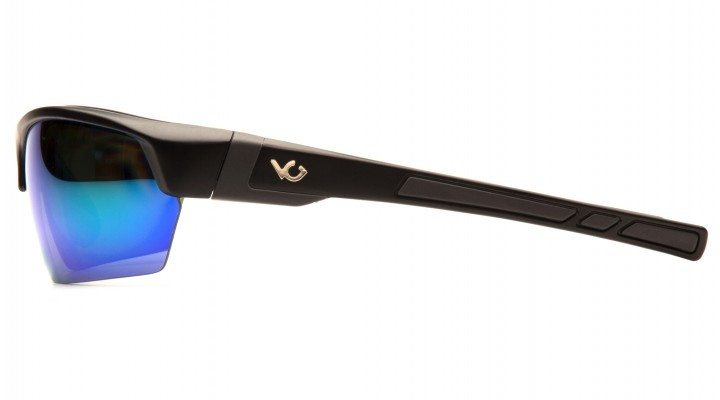 Очки поляризационные защитные 2в1 Venture Gear Tensaw Polarized (green mirror) зеркальные сине-зеленые фото 3