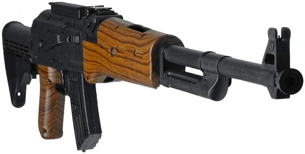 Автомат АК пневматический Voltran EKOL AKL Black-Brown 4.5 мм 280 м/с фото 8