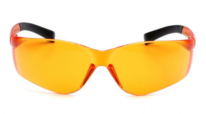 Очки защитные открытые Pyramex Ztek (orange) оранжевые фото 2