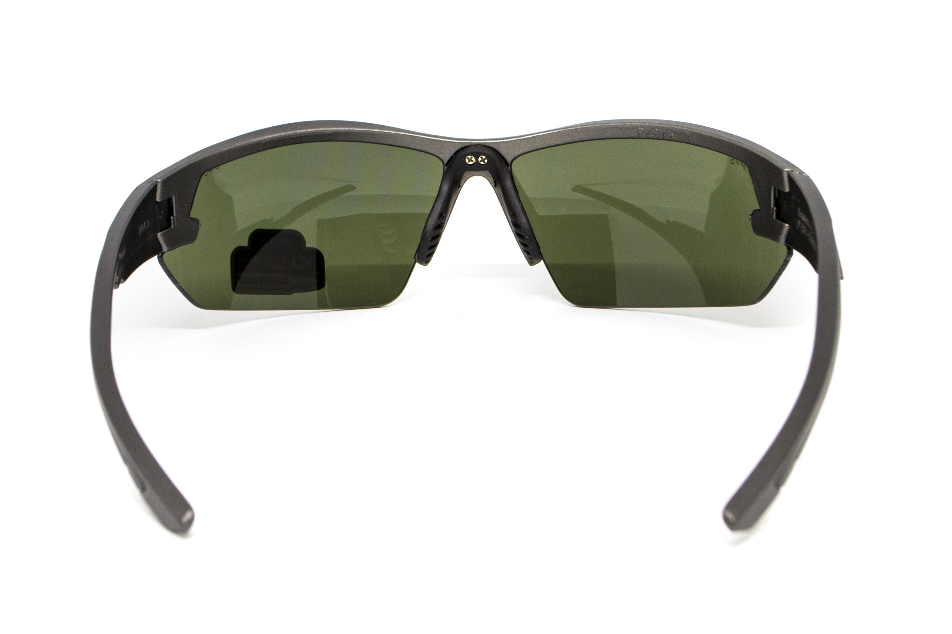 Захисні окуляри Venture Gear Tactical Semtex 2.0 Gun Metal (forest grey) Anti-Fog, чорно-зелені в оправі кольору 