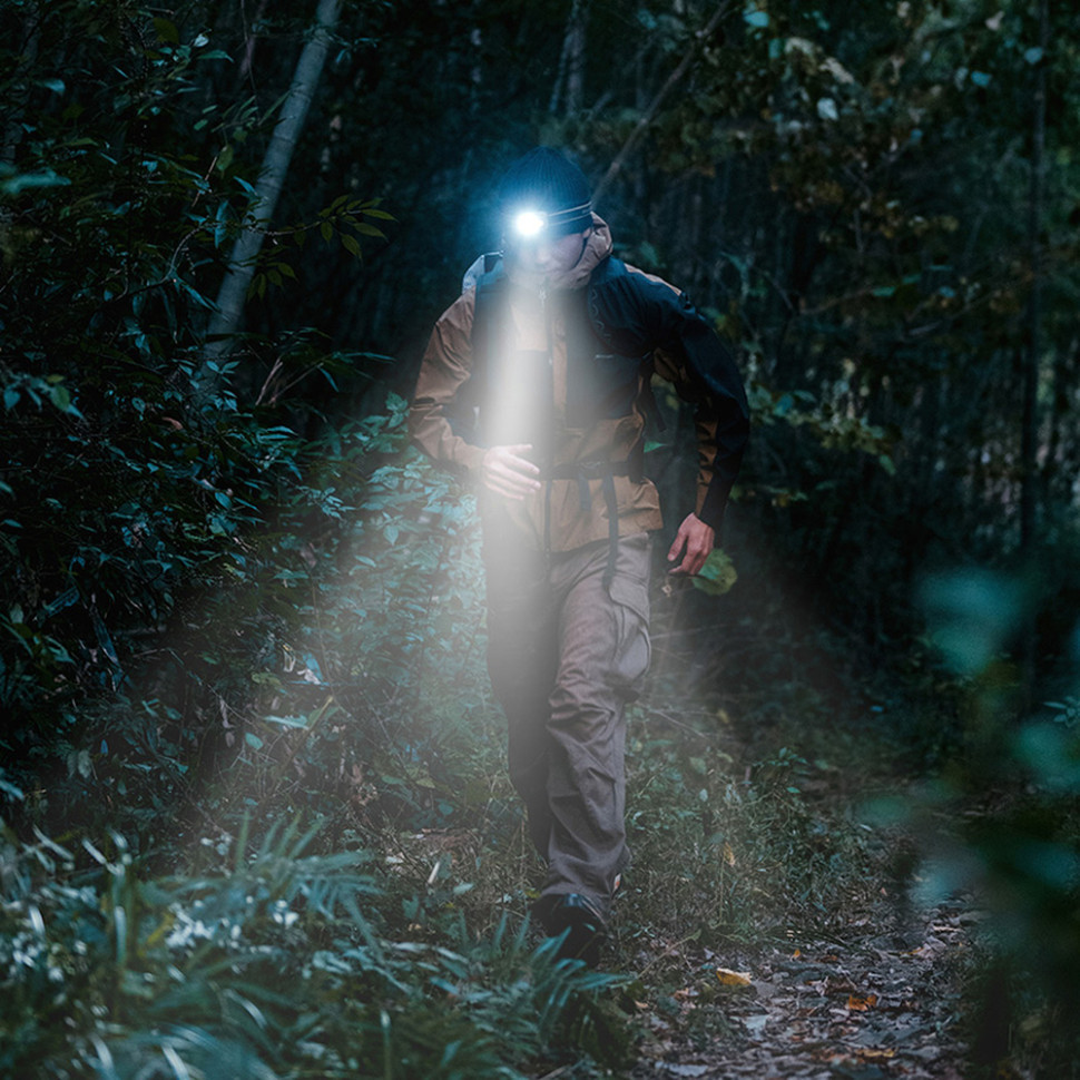 Ліхтар налобний Naturehike CNK2450ZM015, коричневий фото 4