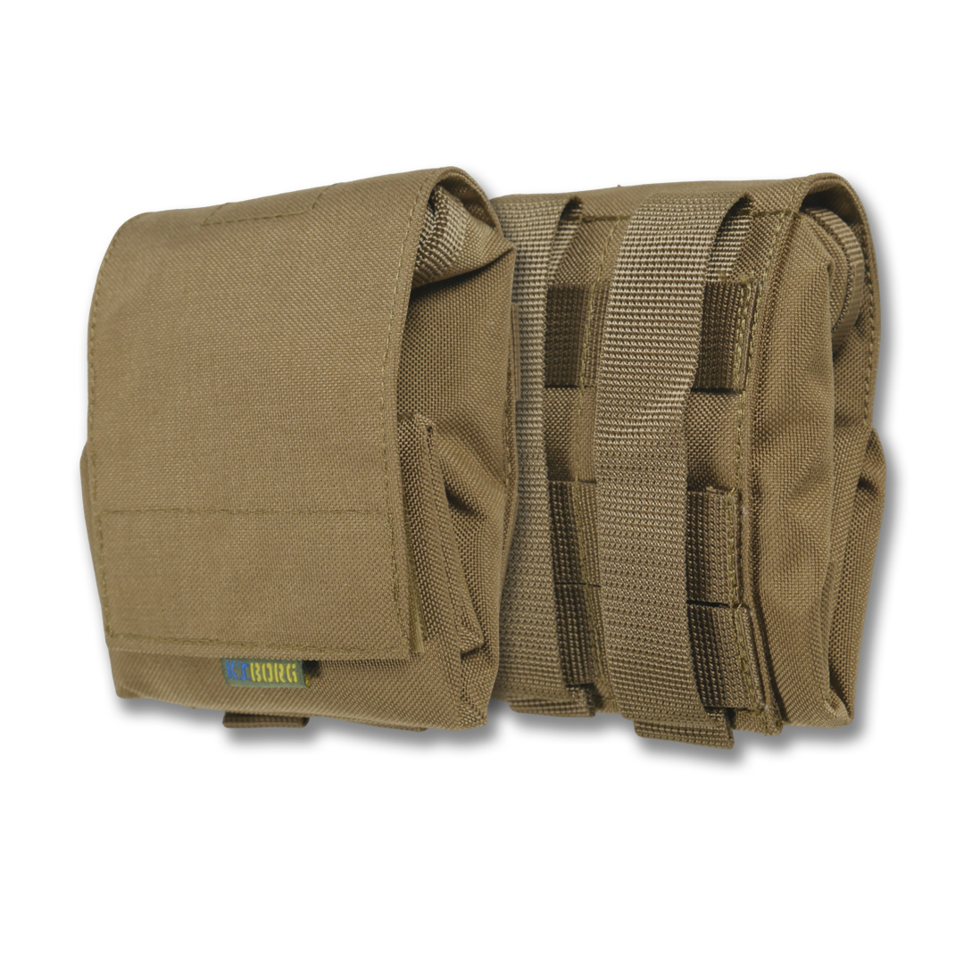 Подсумок под сброс Kiborg GU GU Mag Reset Pouch Койот фото 2