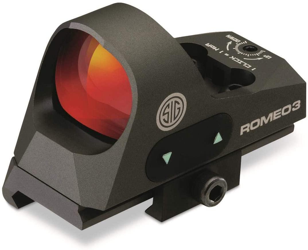 Коліматор SIG Sauer ROMEO 3 REFLEX SIGHT, 1x25MM, 3 MOA RED DOT, M1913 RISER