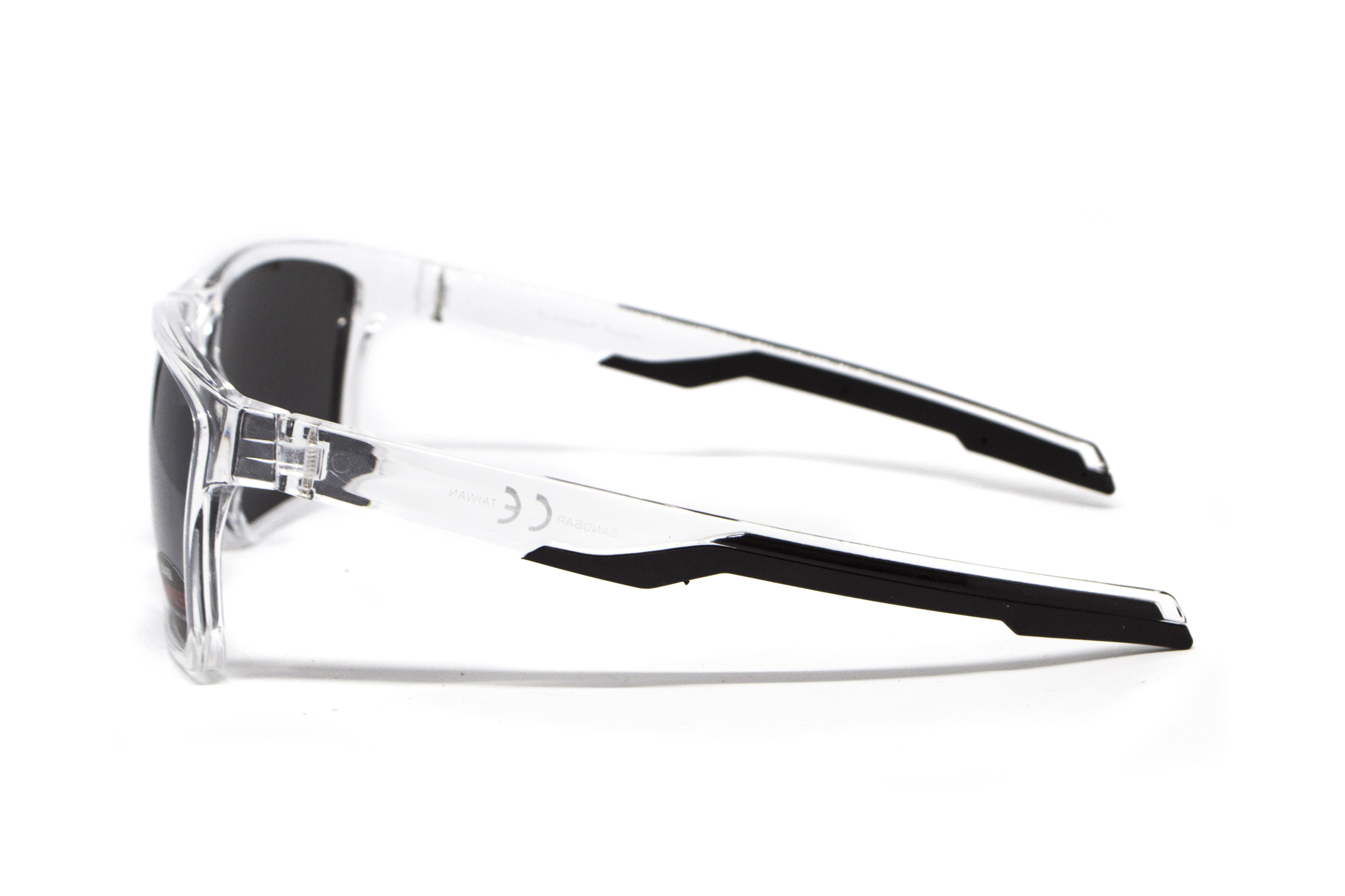 Очки BluWater Sandbar Polarized (G-Tech™ silver), зеркальные серые фото 3