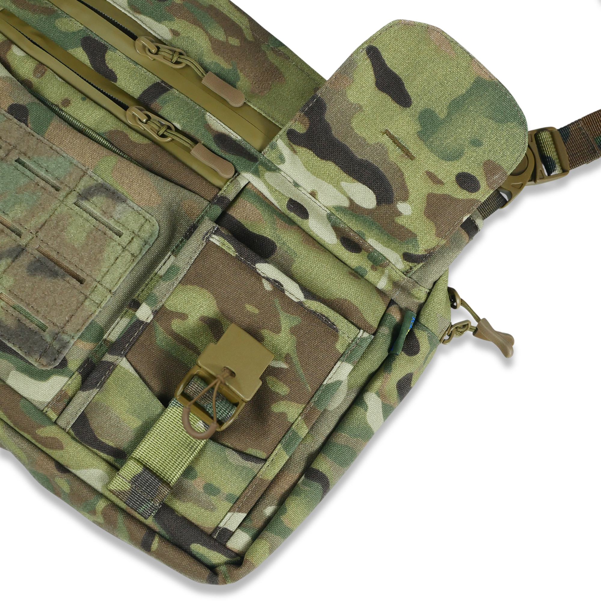 Смарт-сумка через плече Kiborg Tactic city Assistant bag Kiborg Cordura Multicam XL фото 5