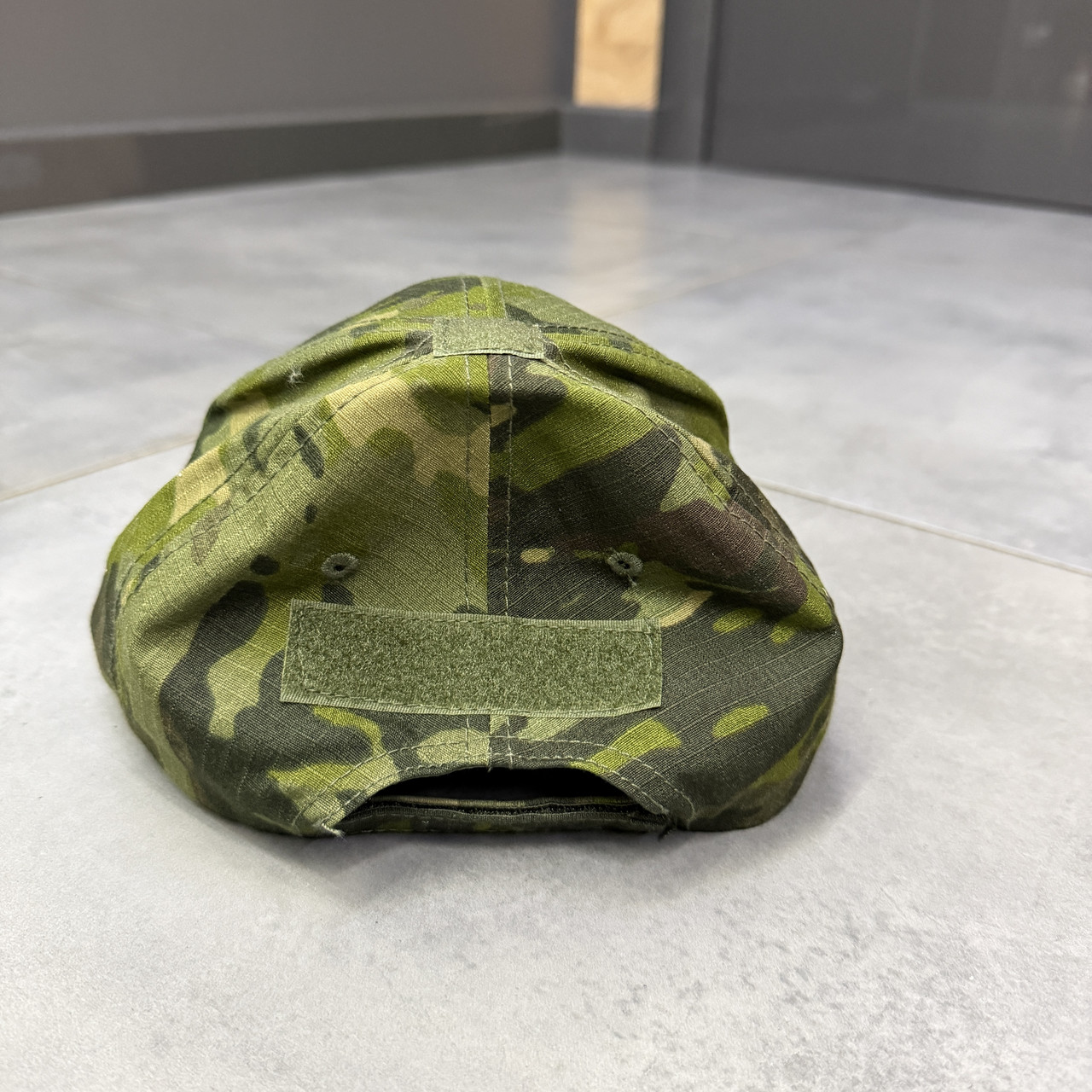 Блайзер мультикам зеленый с шевроном, универсальный размер, регулируемый, прочная ткань фото 5