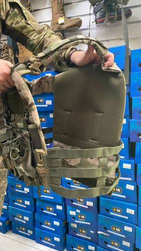 Плитоноска QRS Cordura з верхнім скиданням Мультикам Legion фото 5