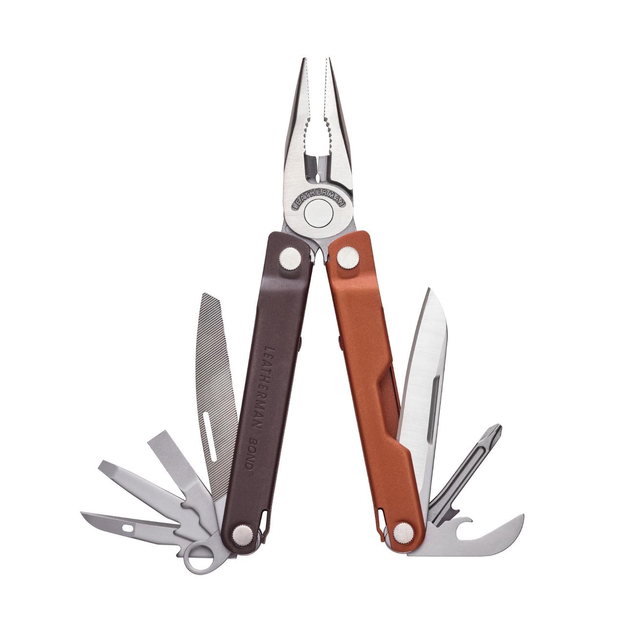 Мультитул Leatherman Bond Burnt Sienna, нейлоновый чехол (833307)