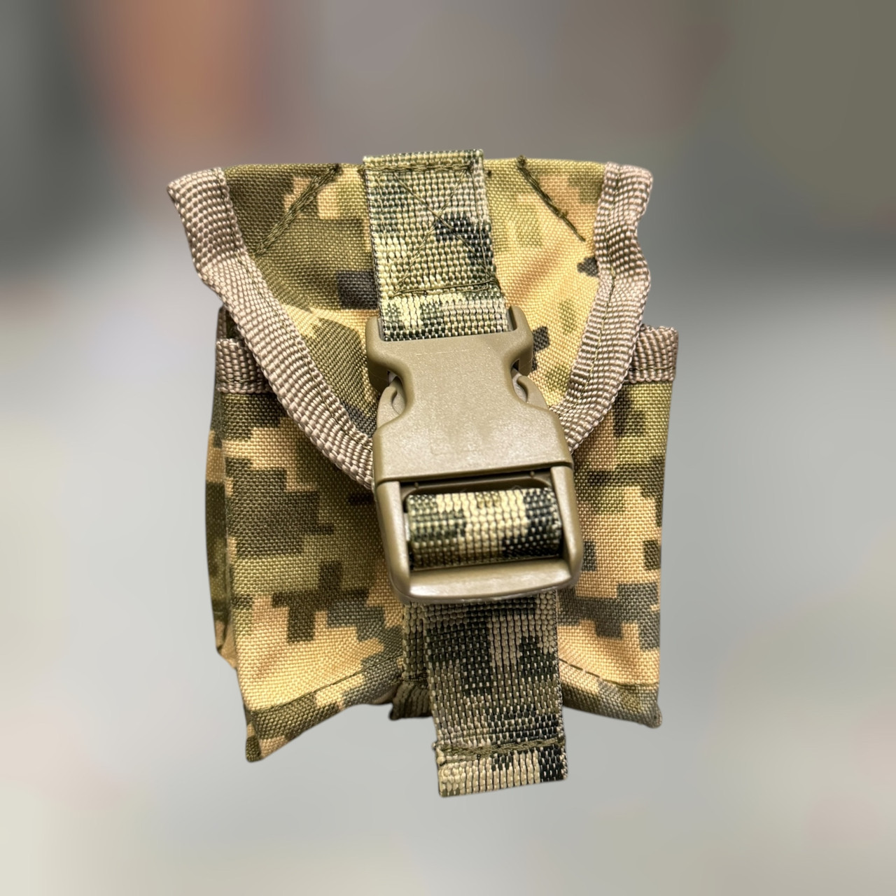 Подсумок под 1 гранату на молли, Пиксель, Cordura 1000D, WINTAC, тактический чехол под одну гранату на Молли