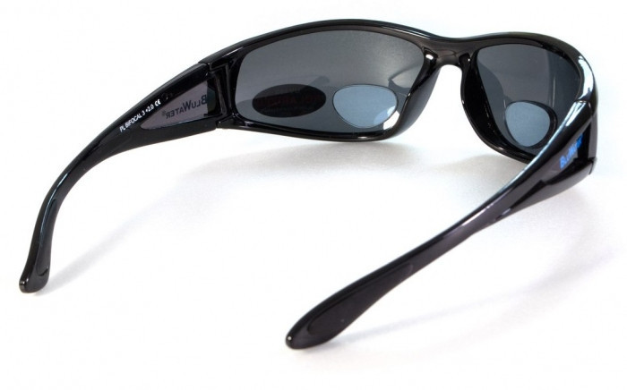 Бифокальные поляризационные очки BluWater Bifocal-3 (+2.5) Polarized (gray) серые фото 4