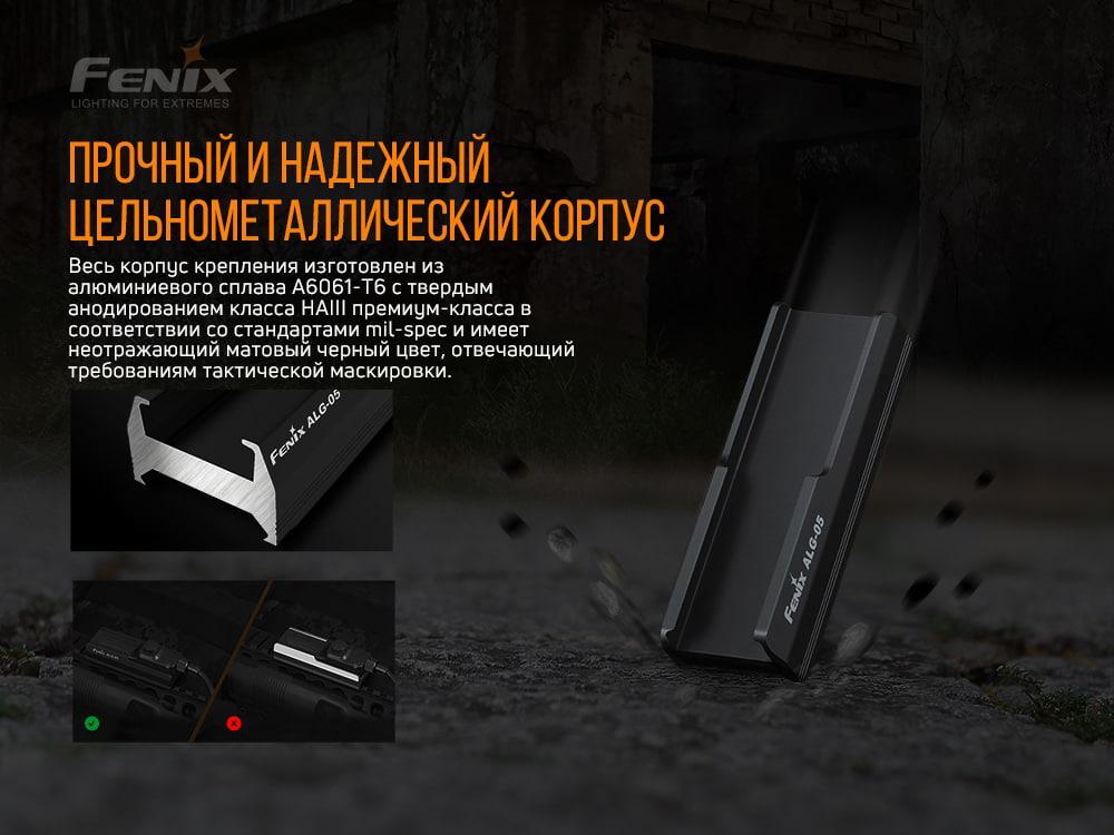 Кріплення на зброю для виносної кнопки Fenix ALG-05 фото 10