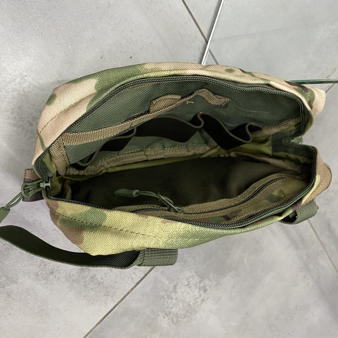 Сумка напашник для бронежилета на Молли, Мультикам, Cordura, WINTAC, подсумок напашник для плитоноски фото 2