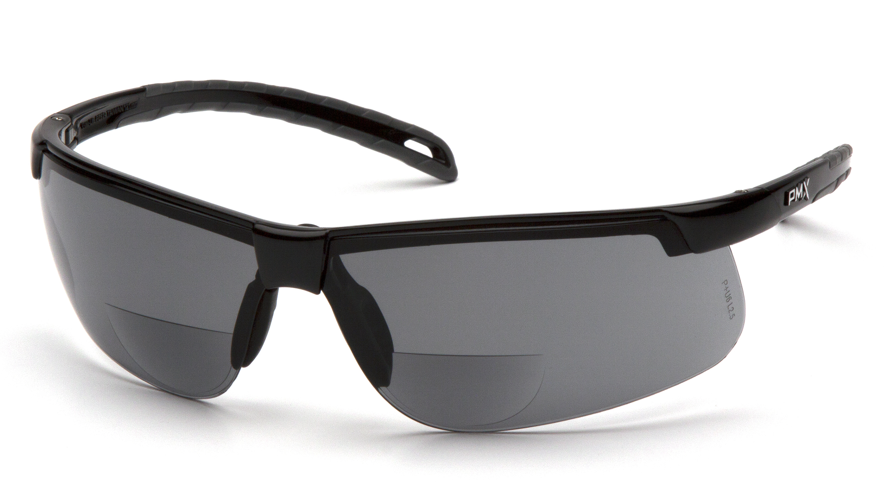 Очки Pyramex Ever-Lite Bifocal (gray +2.5) Super Anti-Fog H2MAX, бифокальные серые с диоптриями