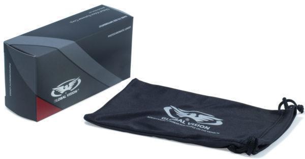 Очки защитные фотохромные Global Vision Sly Photochromic (clear) прозрачные фотохромные фото 6