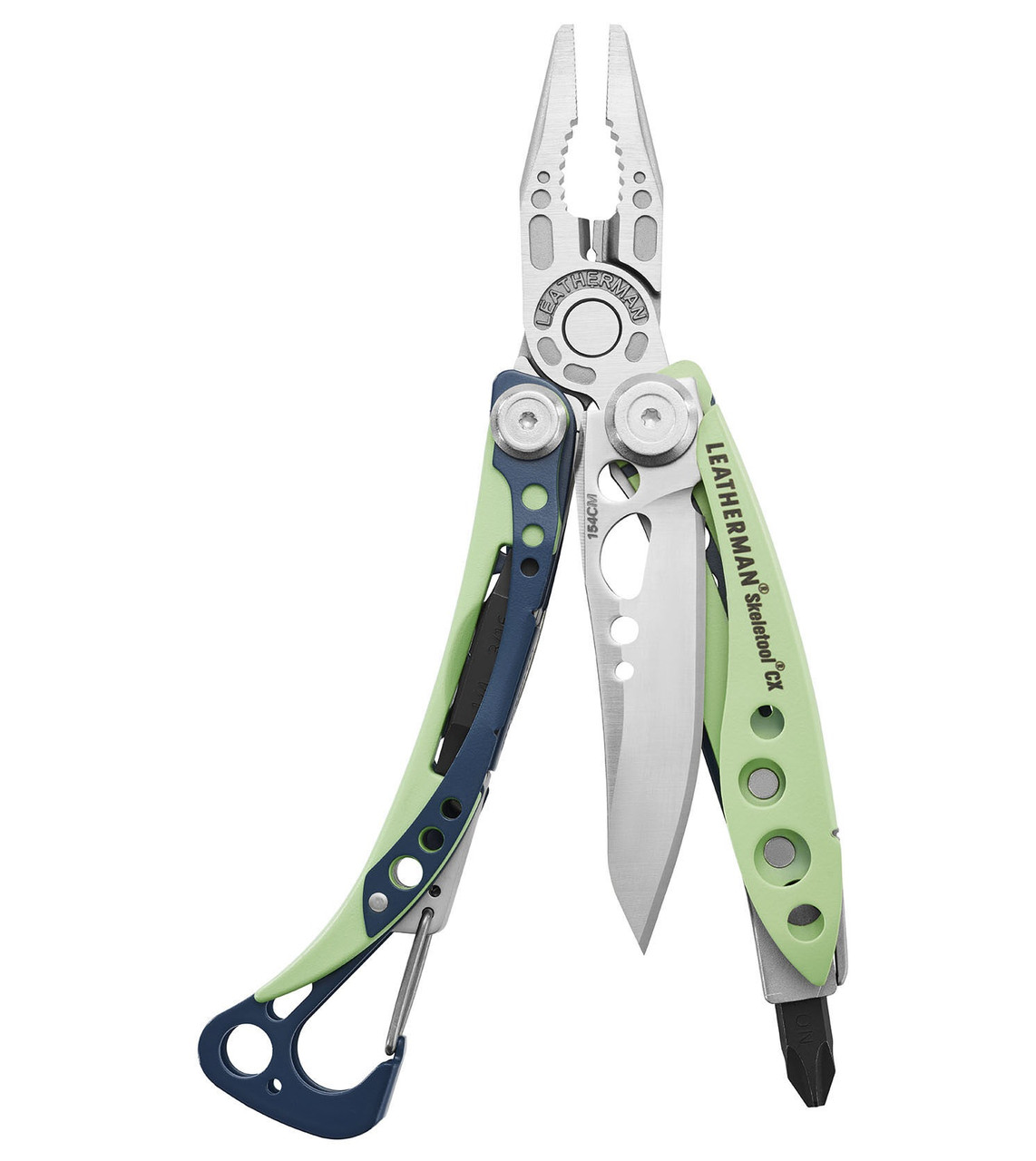 Мультитул LEATHERMAN Skeletool CX Verdant 833123