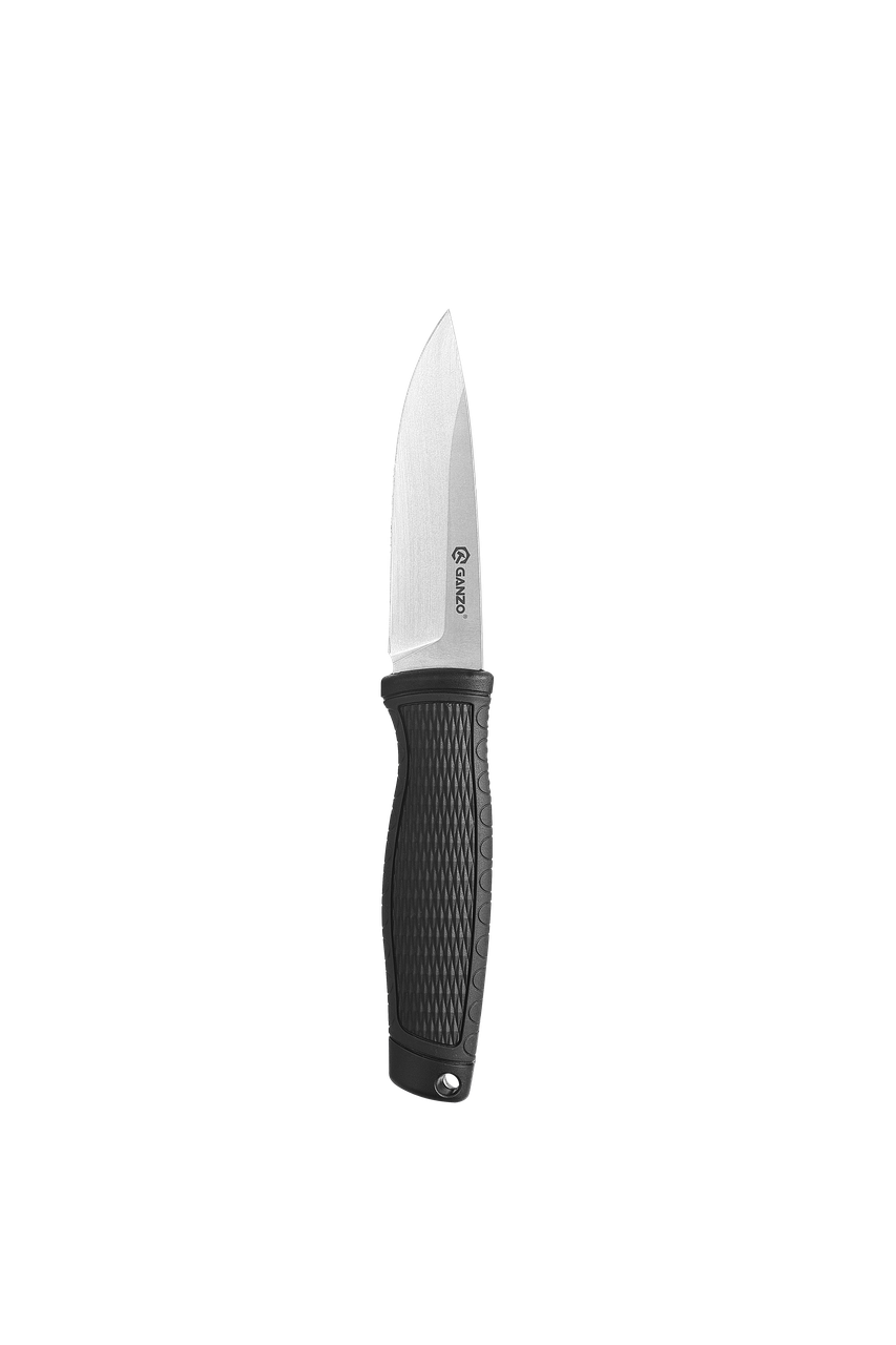 Нож Ganzo G806-BK черный с ножнами фото 3