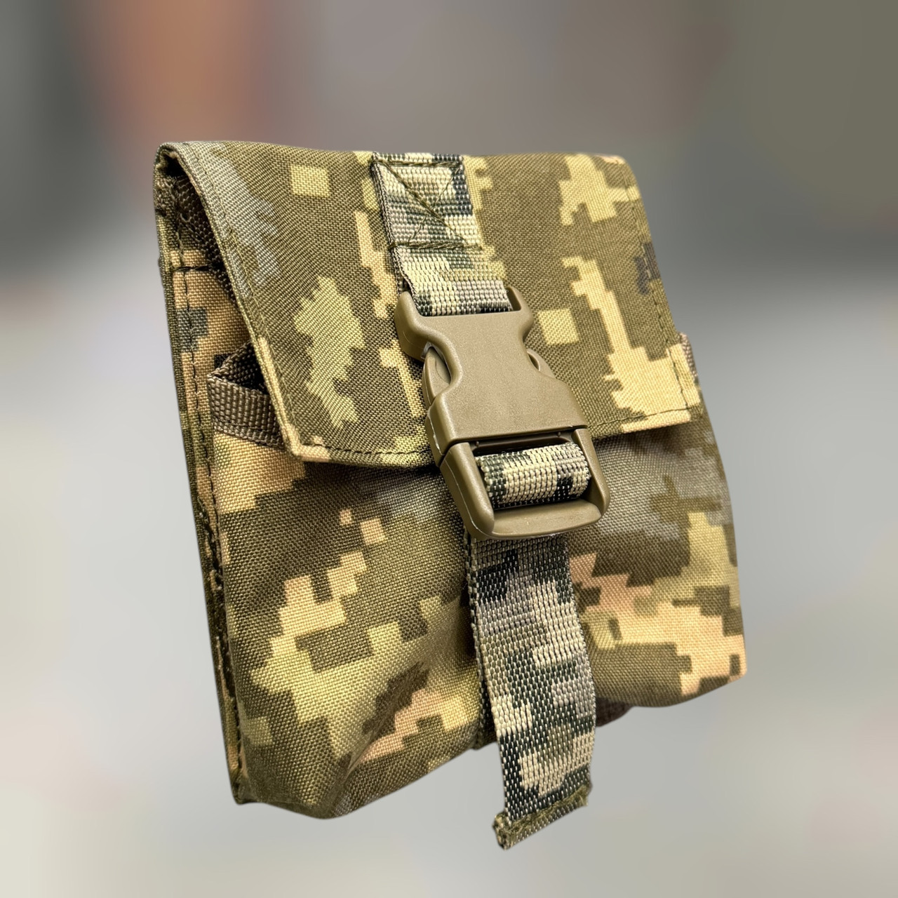 Подсумок под 2 гранаты на Молли, Пиксель, WINTAC, Cordura 1000D, тактический чехол под две гранаты на Молли