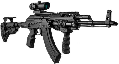 Приклад FAB для M4, з амортизатором, регульована щока фото 5