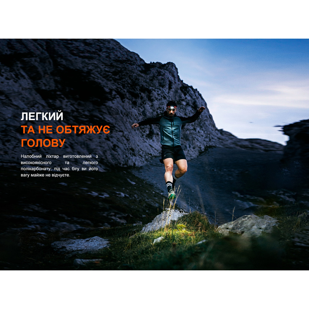 Ліхтар налобний Fenix HL18R-T V2.0 білий фото 8