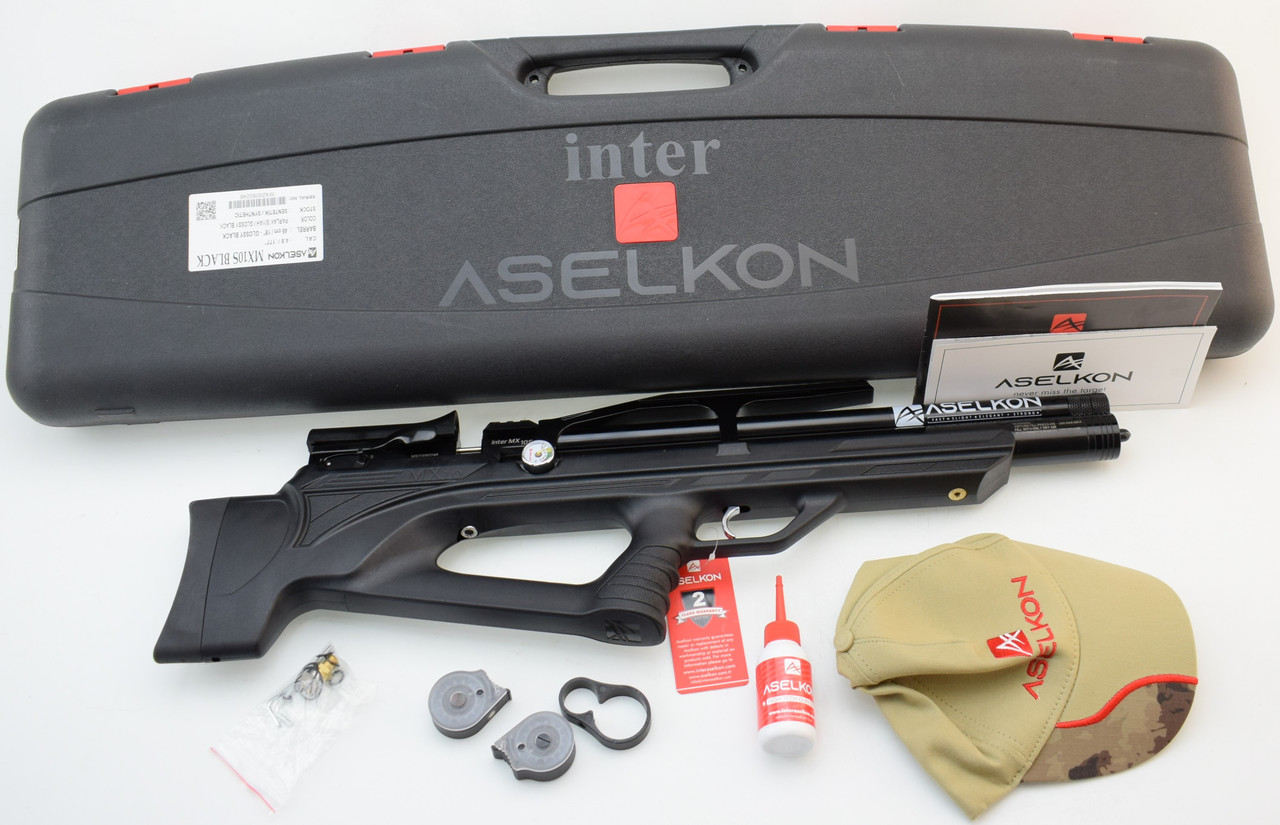 Гвинтівка PCP Aselkon MX10-S Black кал. 4.5 фото 3
