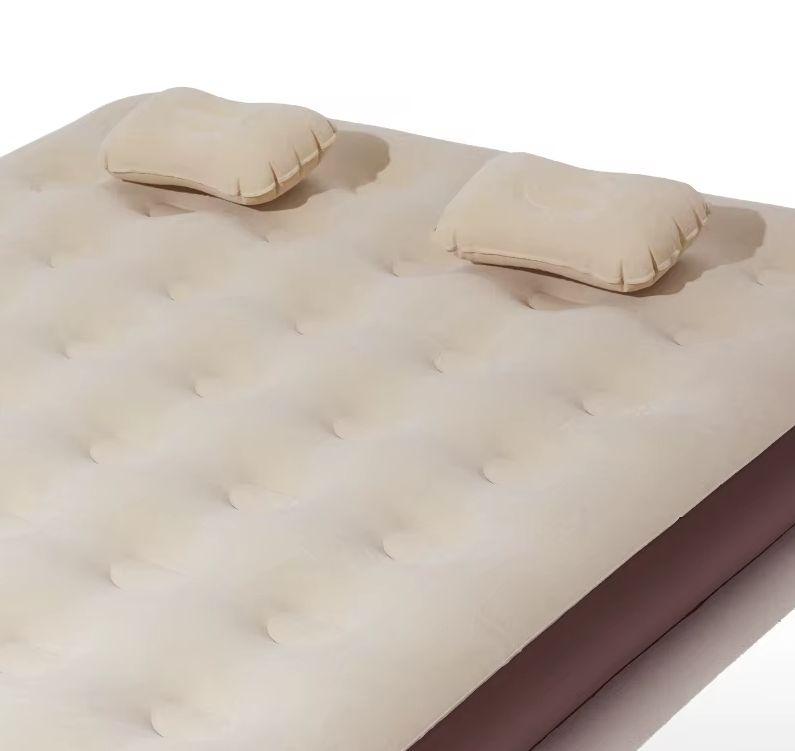 Матрац надувний двомісний з вбудованим насосом Mobi Garden Air double bed 26 см NX24663001 sand фото 5