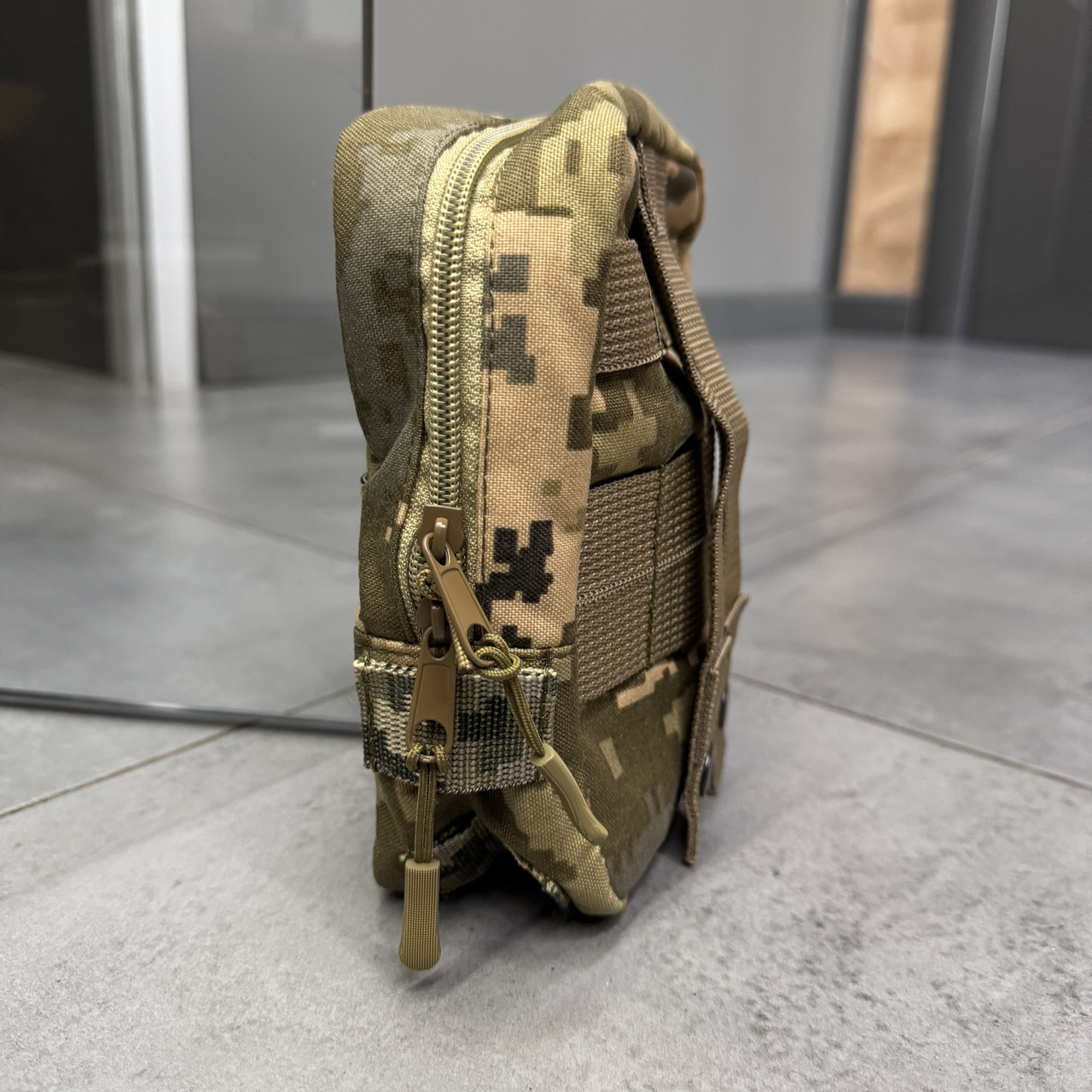 Подсумок утилитарный на Молли, Пиксель, WINTAC, Cordura 1000D, административный подсумок тактический фото 3