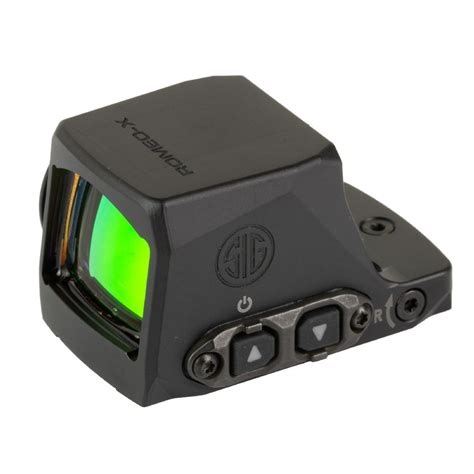 Коллиматорный прицел Sig Optics ROMEO-X ENCLOSED COMPACT FOOTPRINT, 2 MOA DOT&32 MOA CIRCLE, BLACK фото 6