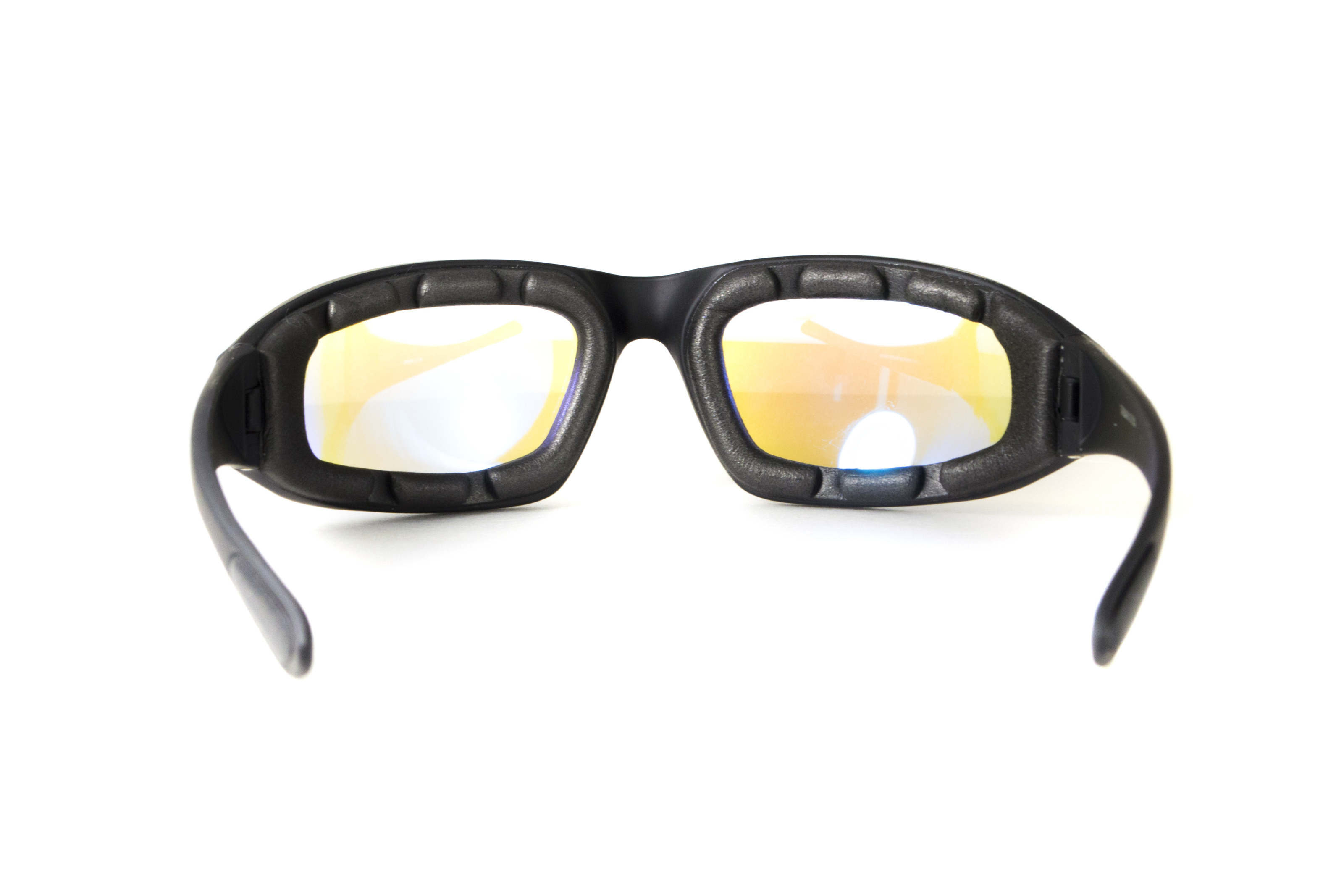 Очки защитные фотохромные Global Vision KickBack Photochromic (G-Tech™ blue) Anti-Fog, фотохромные синие зеркальные фото 4