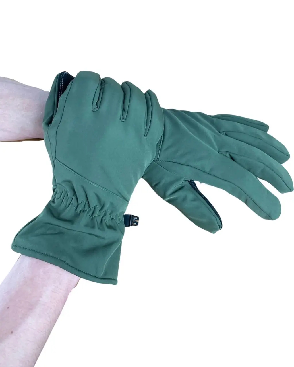 Зимові тактичні рукавиці Soft-shell Олива розмір XL фото 4