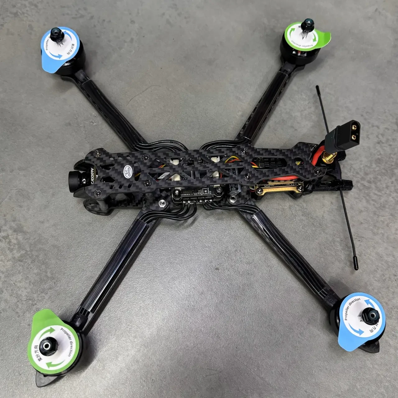 Квадрокоптер FPV 7