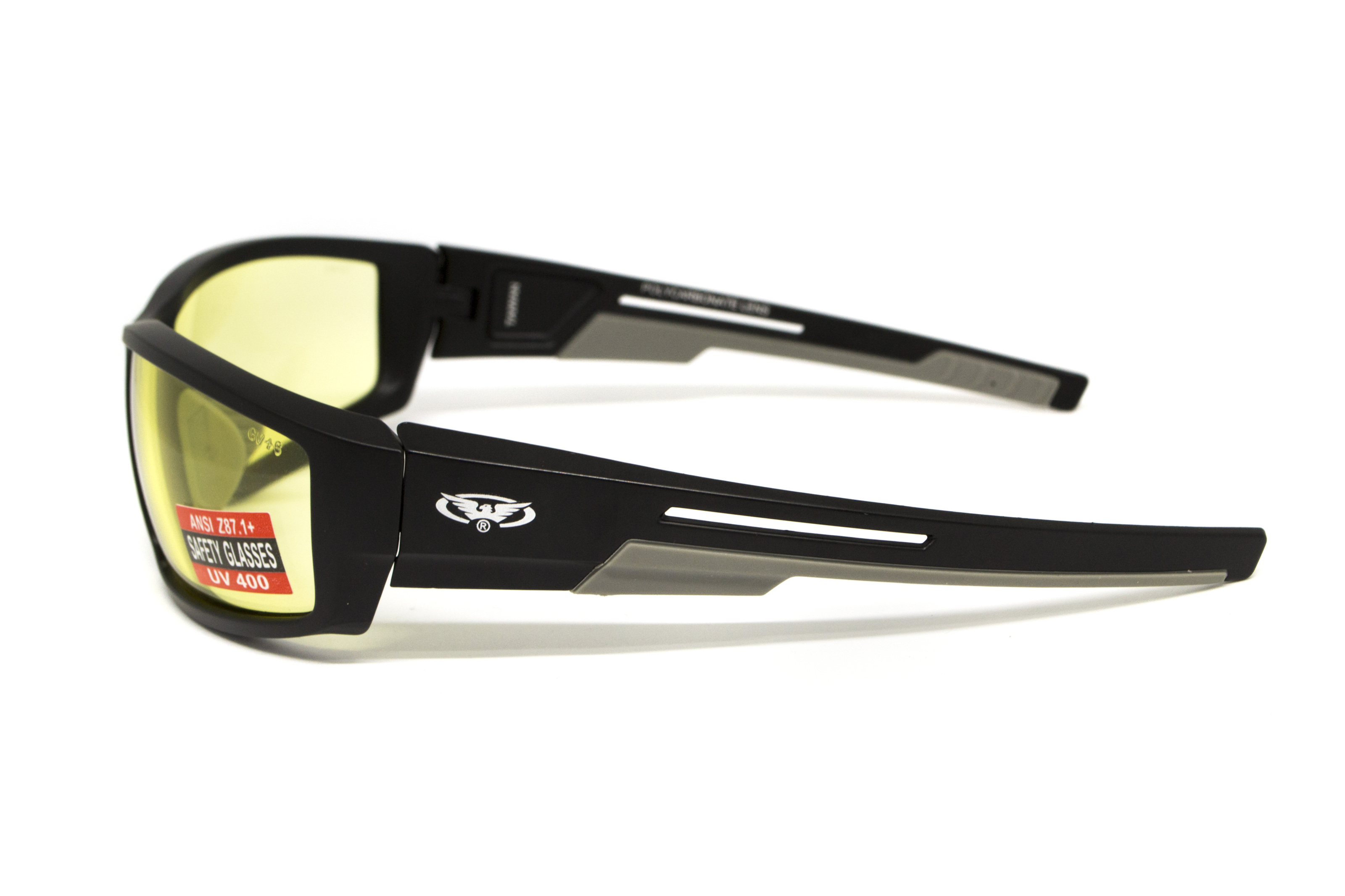 Очки защитные Global Vision Sly (yellow), желтые фото 2