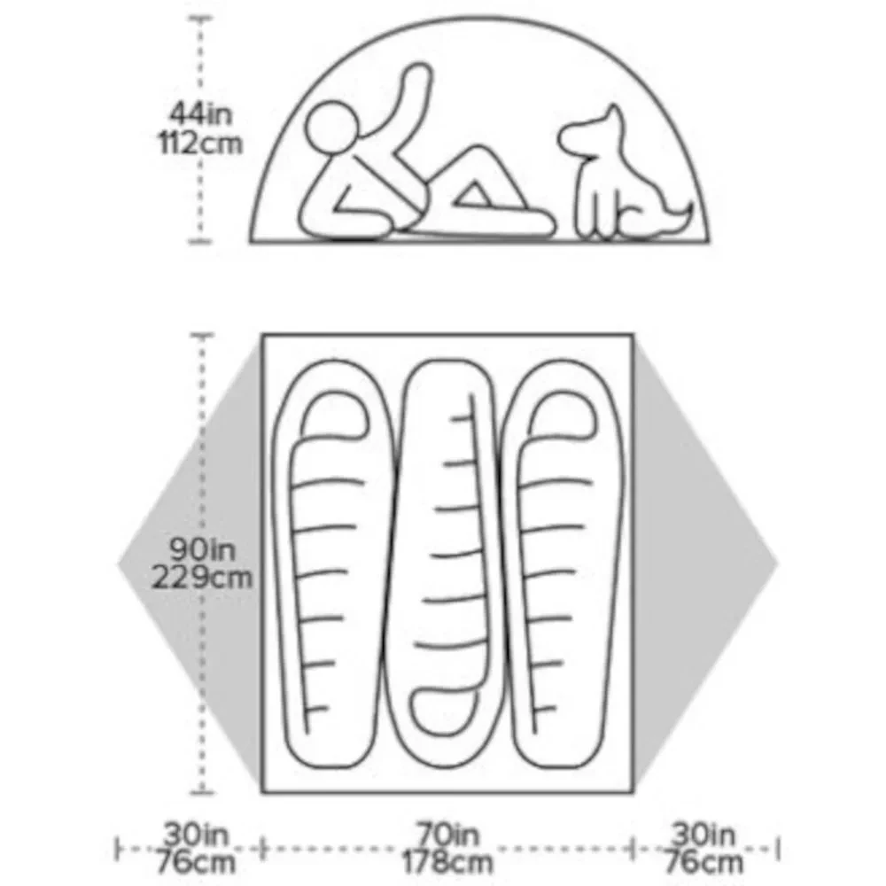 Намет Big Agnes Blacktail 3 фото 2
