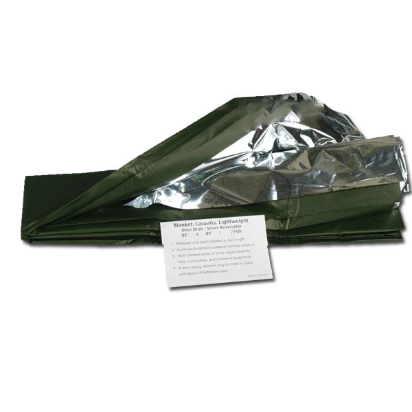 Рятувальна термоковдра Mil-Tec Survival Blanket фото 2