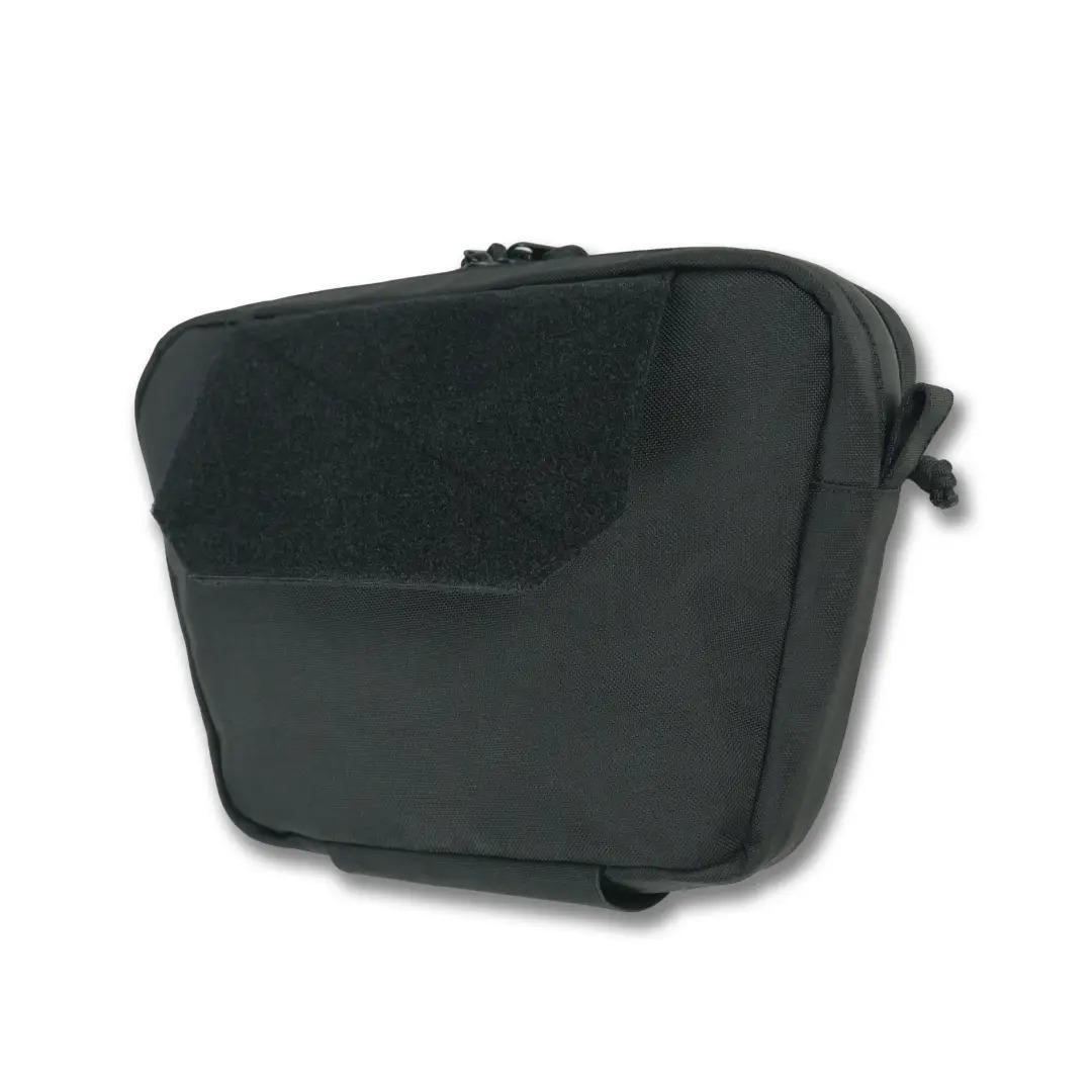 Сумка-напашник M Kiborg с баллистическим пакетом 2 класс защиты PE Militex GU Сordura Black фото 4
