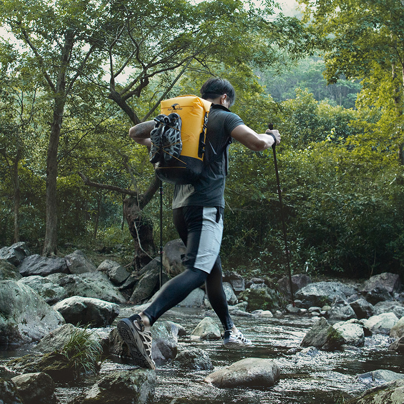 Рюкзак водонепроникний Naturehike NH21FSB04, 20л, жовтий фото 3