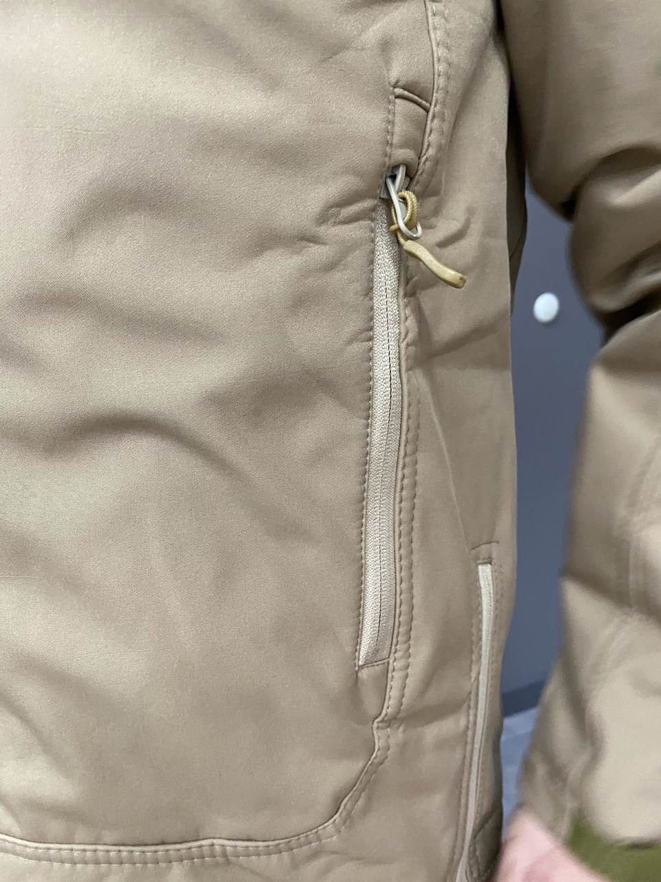 Куртка тактическая WOLFTRAP Softshell, цвет Койот, размер L, зимняя мужская куртка софтшелл для военных фото 8
