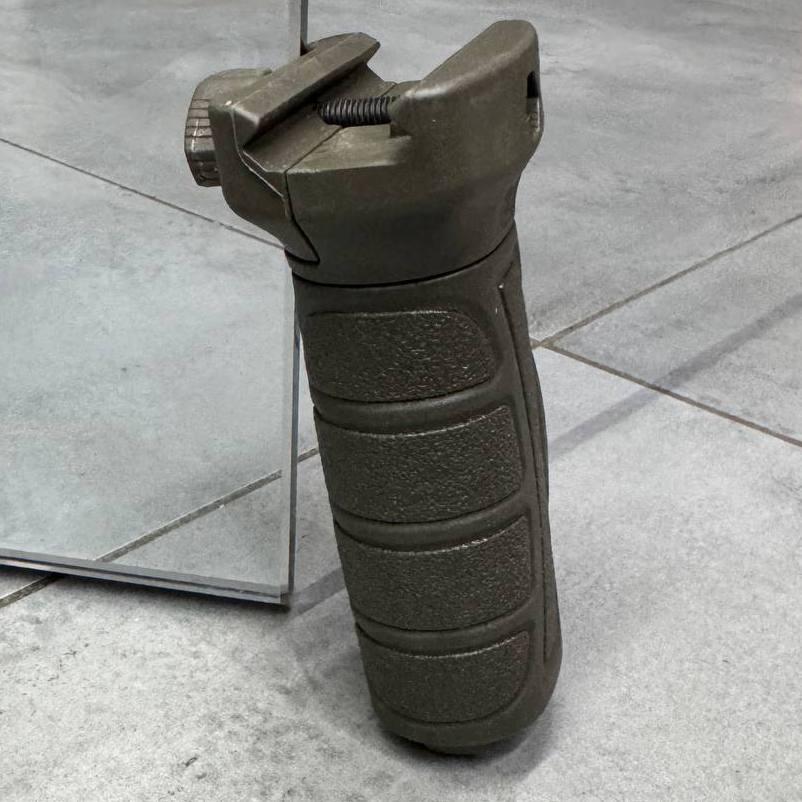 Рукоятка переноса огня DLG Tactical (DLG-162), на Пикатинни, цвет Олива, прорезиненная фото 3