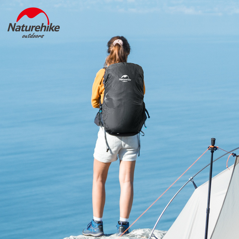 Чохол для рюкзака Naturehike NH19PJ041, 55-75 л, чорний фото 4