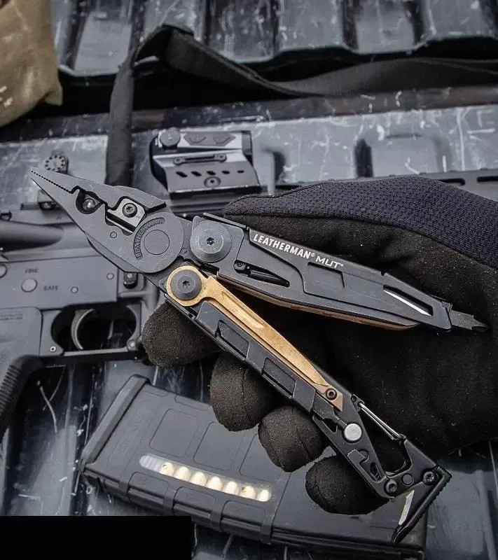 Мультитул многофункциональный LEATHERMAN Mut Eod Black, чехол олива MOLLE, коробка фото 7