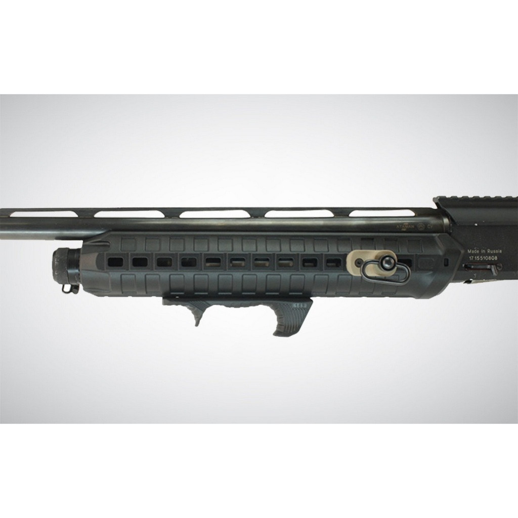 Рукоятка переноса огня DLG TACTICAL (DLG-169), Черная, горизонтальная, на M-LOK, с гнездом для QD-антабки фото 10