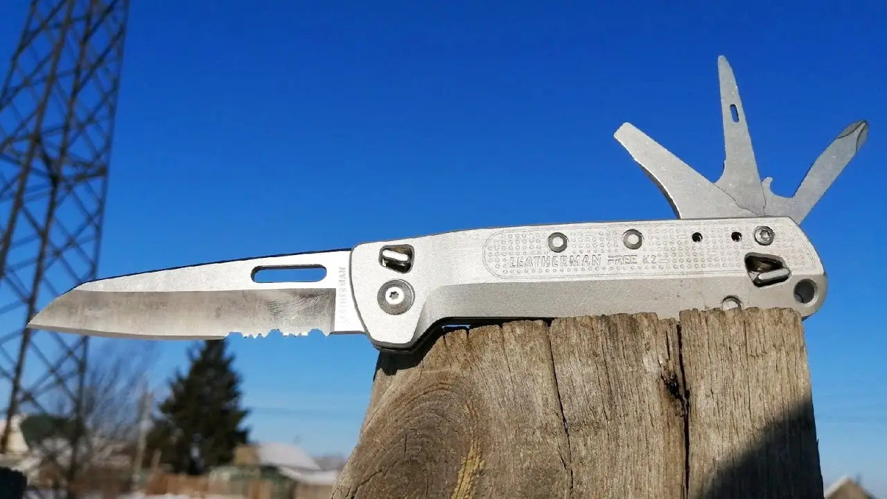 Мультитул нож Leatherman Free K2x Silver (832654) фото 5